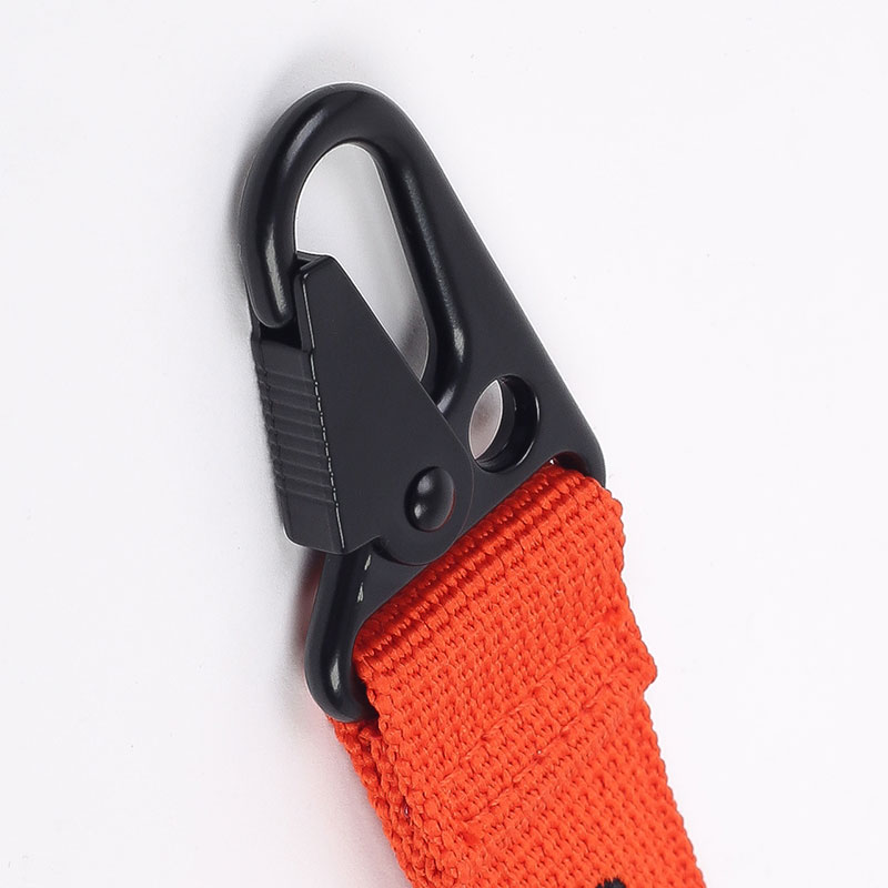 Карабин Carhartt WIP Jaden Keyholder (I027773-orange/black)  - цена, описание, фото 3